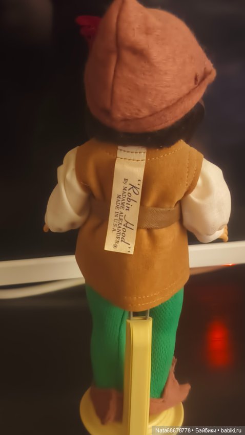 Робин Гуд 20см — Винтажные куклы и игрушки детства (фото 6)