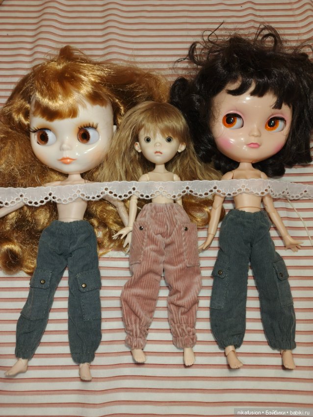 Штанишки с карманами на куклу Блайз, Ландуду и похожих