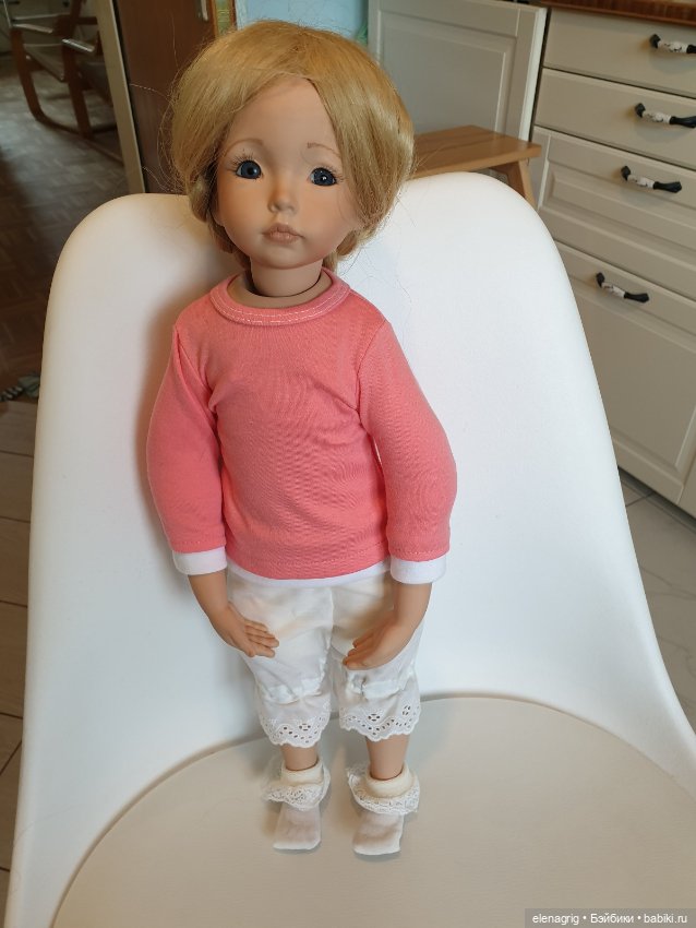 Фарфоровая кукла с молдом Дианы Эффнер (фото 2)