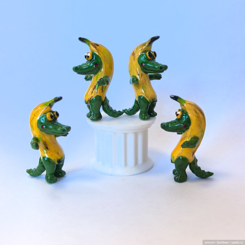 Фигурка крокодила — Авторские куклы (фото 3)