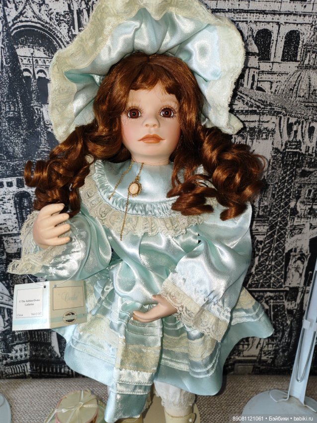 Кукла фарфоровая от Virginia Turne