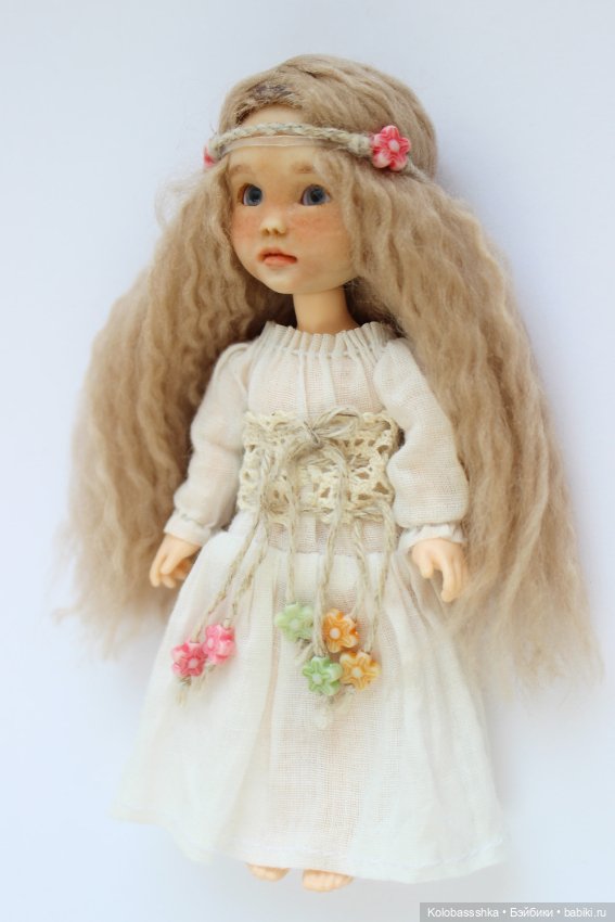 Авторская куколка Селена 13см (фото 7)