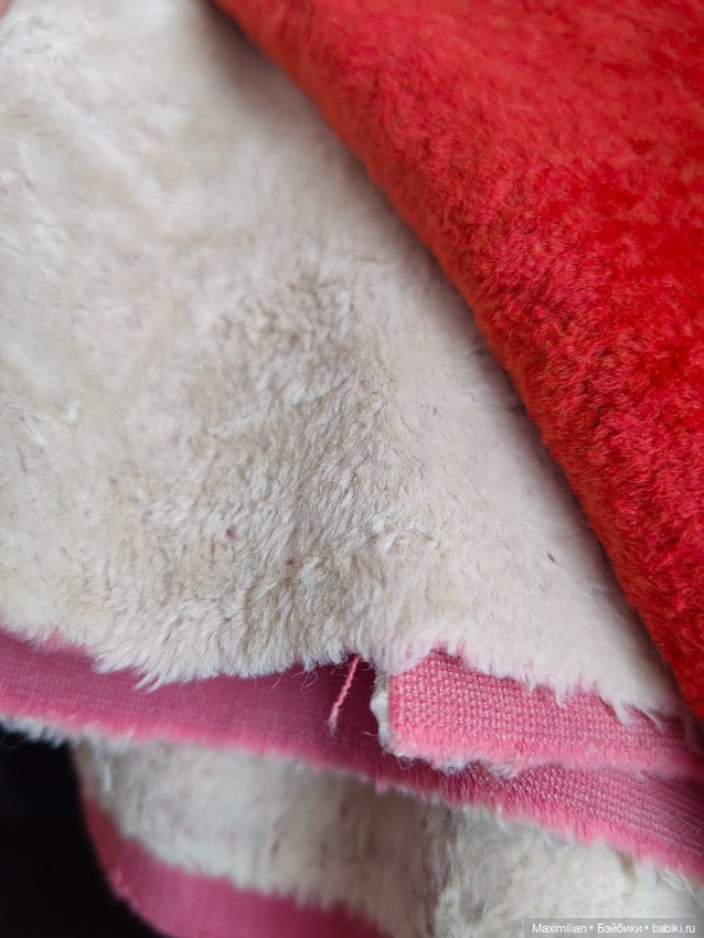 Плюш винтажный матовый для Тедди мишек (фото 3)