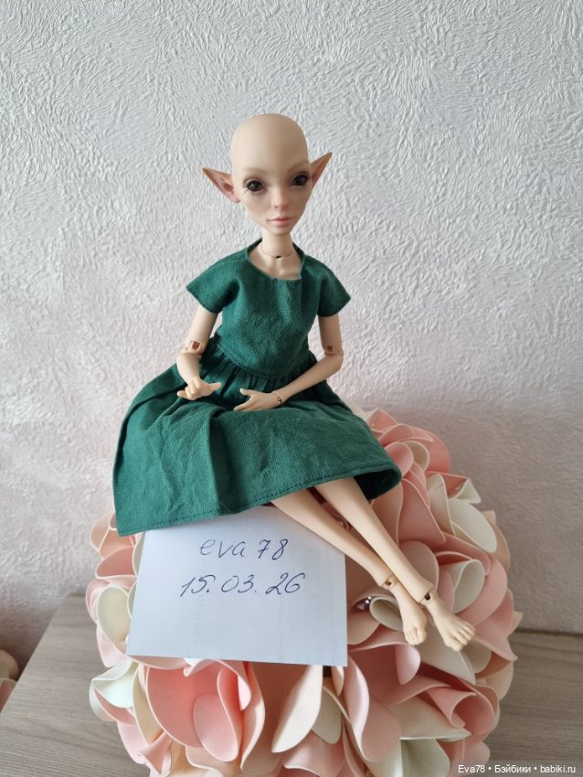 Куколка Эльф Элори от Дмитрия Полетаева (фото 3)