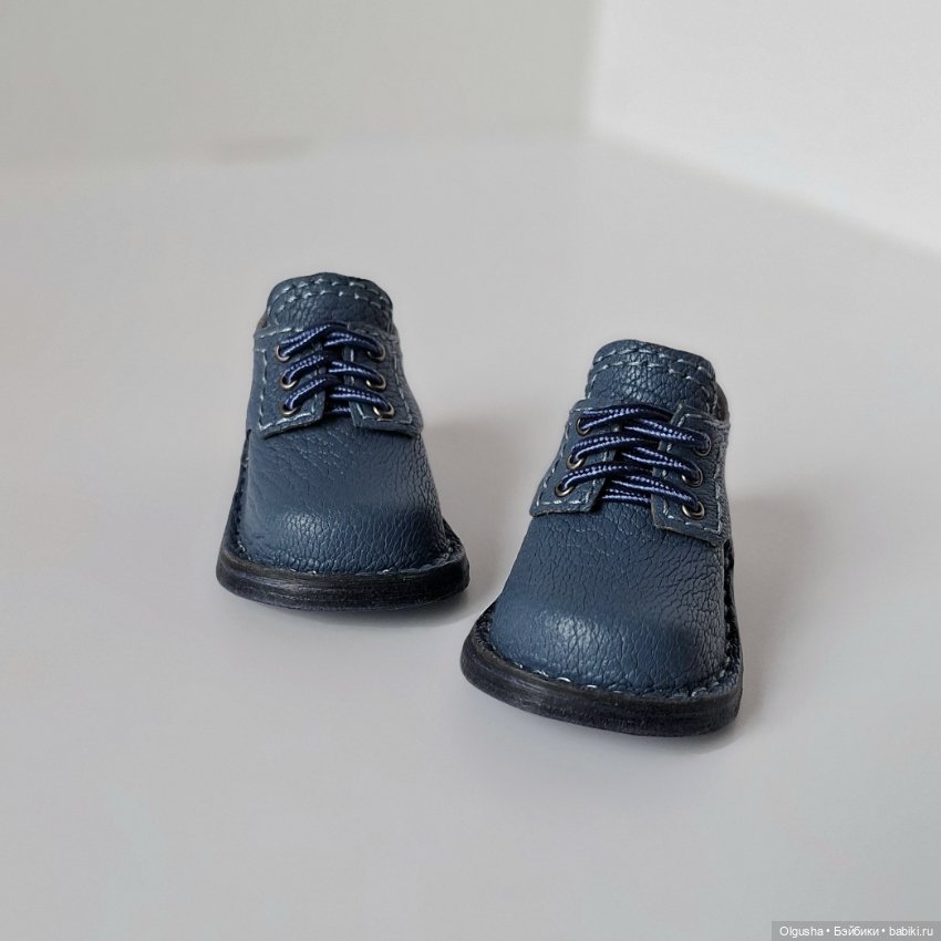 На Готц 50см.Кожаные ботиночки дерби (фото 2)