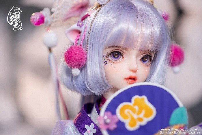 Голова Ringdoll Miu — Части кукол BJD (фото 3)