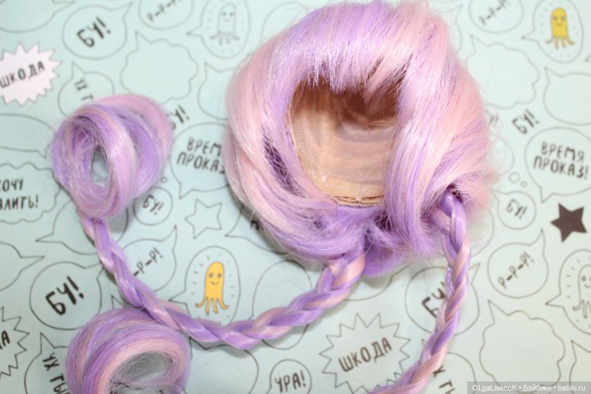 Парики 7-8 для кукол BJD — Парики для BJD (фото 10)