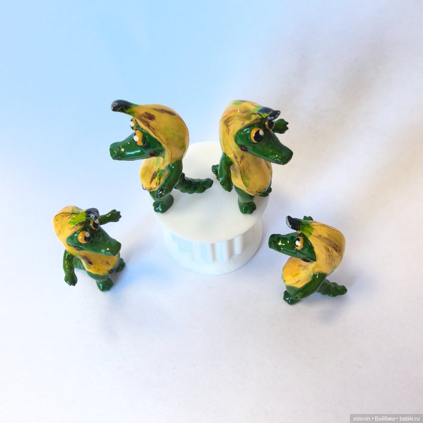 Фигурка крокодила — Авторские куклы (фото 5)