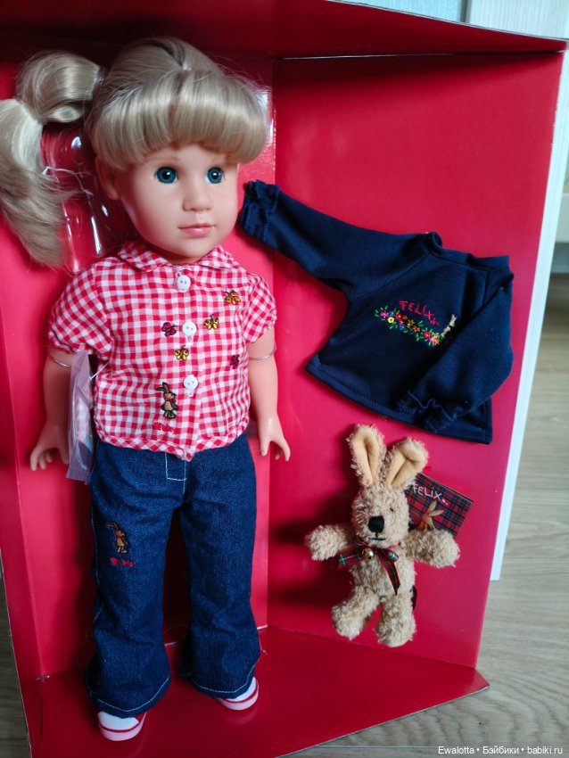 Кукла Фелиция Готц Gotz 2004 г 45 см