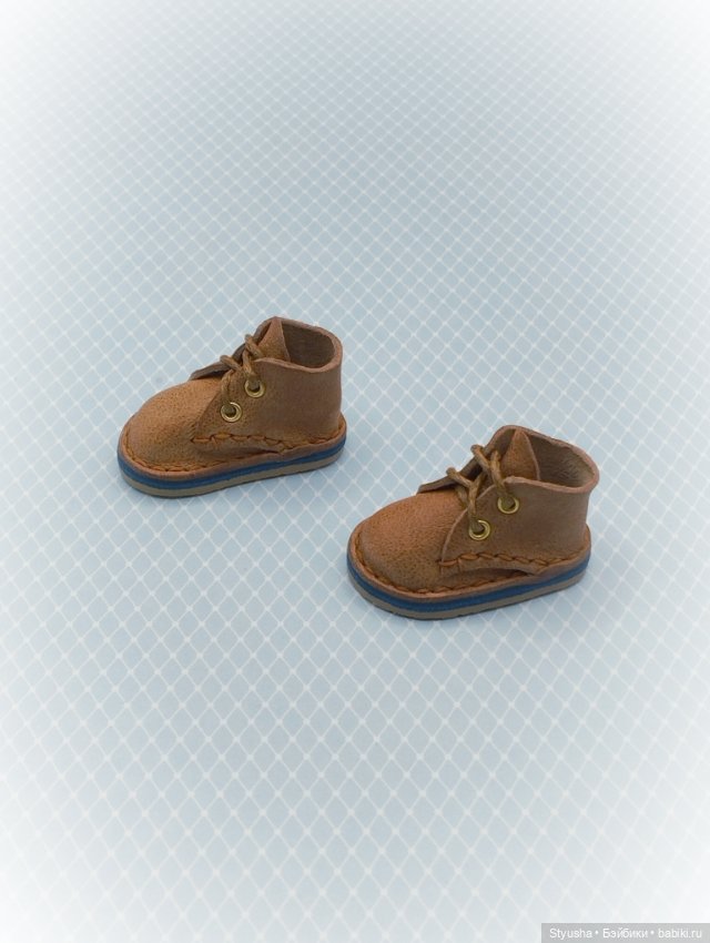 Kruselings ботинки для кукол Крузелингс бежевого цвета (фото 4)