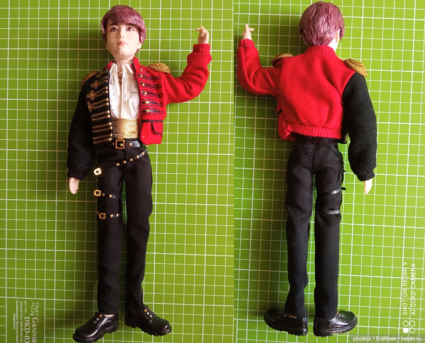 ЛОТ: Jung Kook Idol Doll (НЮД) и Prestige Doll (в аутфите) в состоянии новых! Цена за обоих