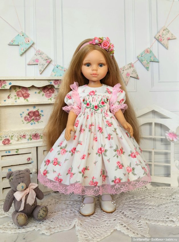 Комплект с буфами "Розочка"