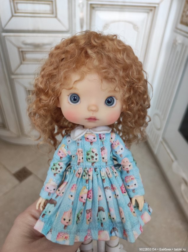 Продам очень красивый паричок из локонов козочки на Монст (фото 3)