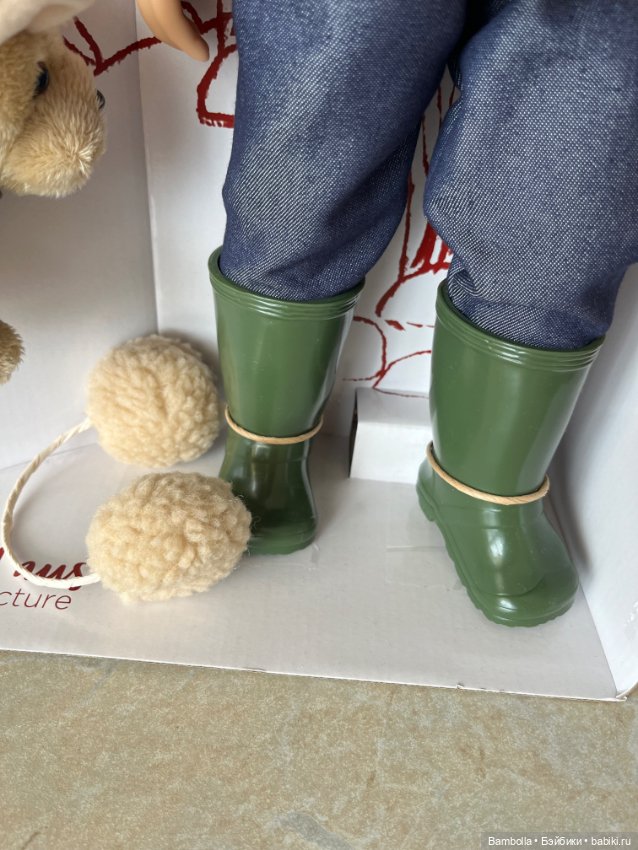 Куколка Ханна с собачкой фирмы Готц #5 (фото 8)