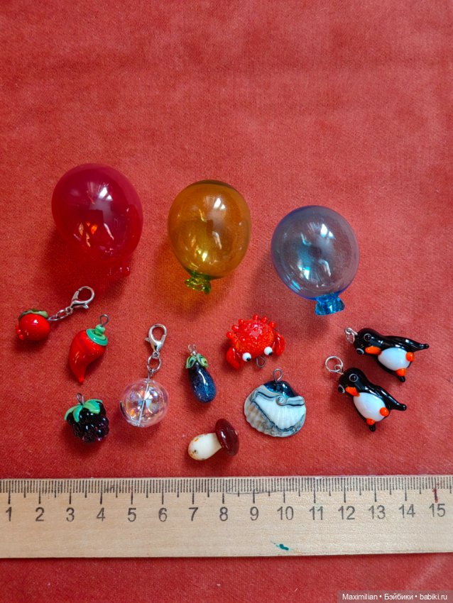 Стеклянные украшения для творчества (фото 2)