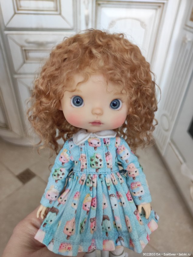 Продам очень красивый паричок из локонов козочки на Монст (фото 2)