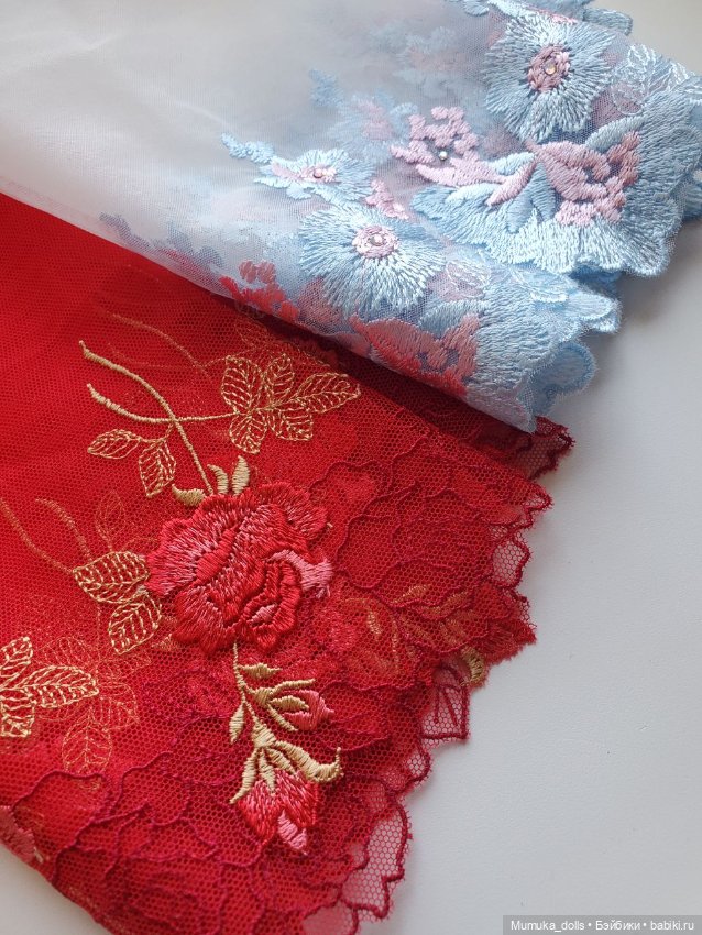 Шикарные кружева лотом — Ткани (фото 5)