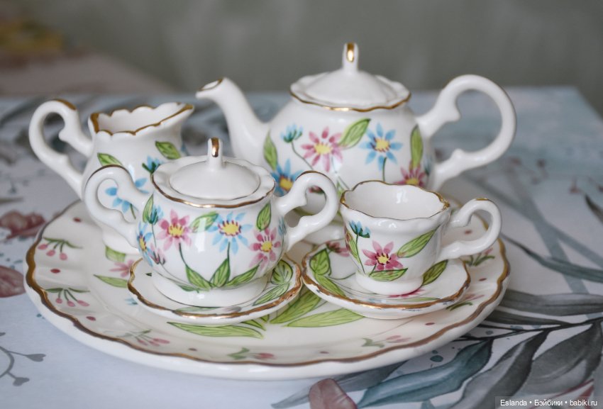 Кукольный сервиз, посуда — Посуда для кукол (фото 2)