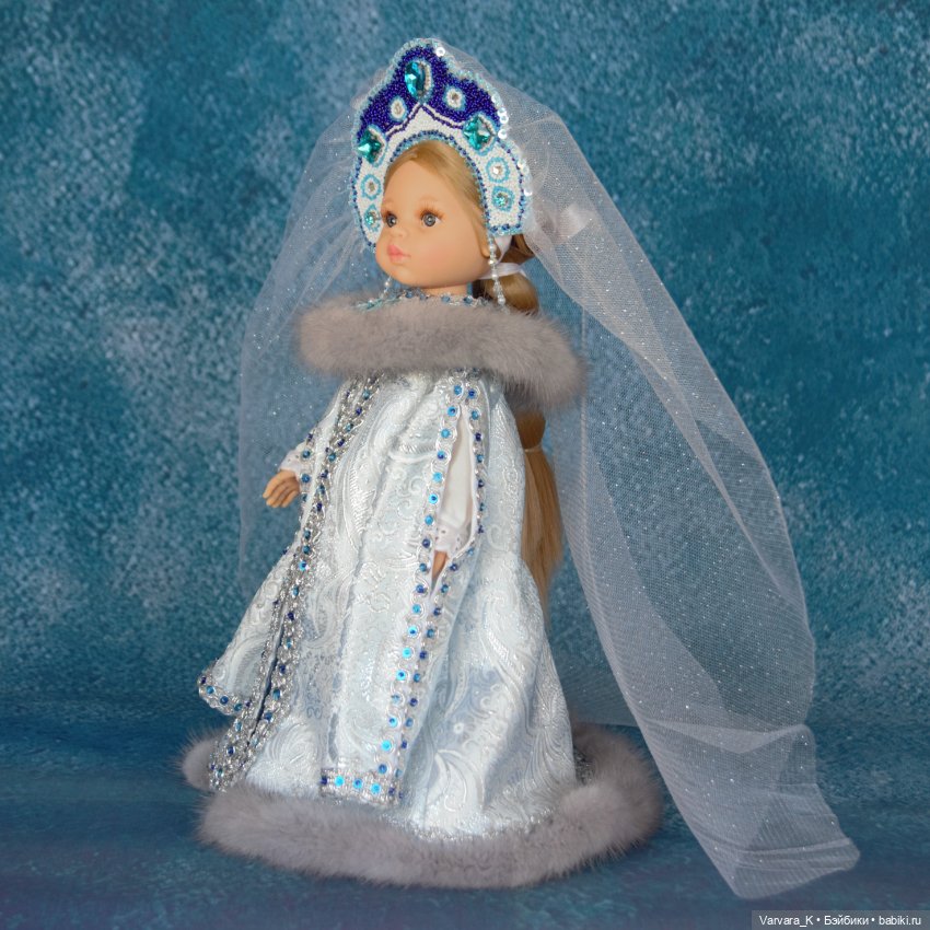 Комплект "Снегурочка" для Paola Reina 32 см (фото 3)