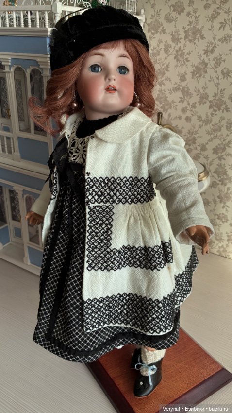 Антикварная куколка K&R в полном образе (фото 6)