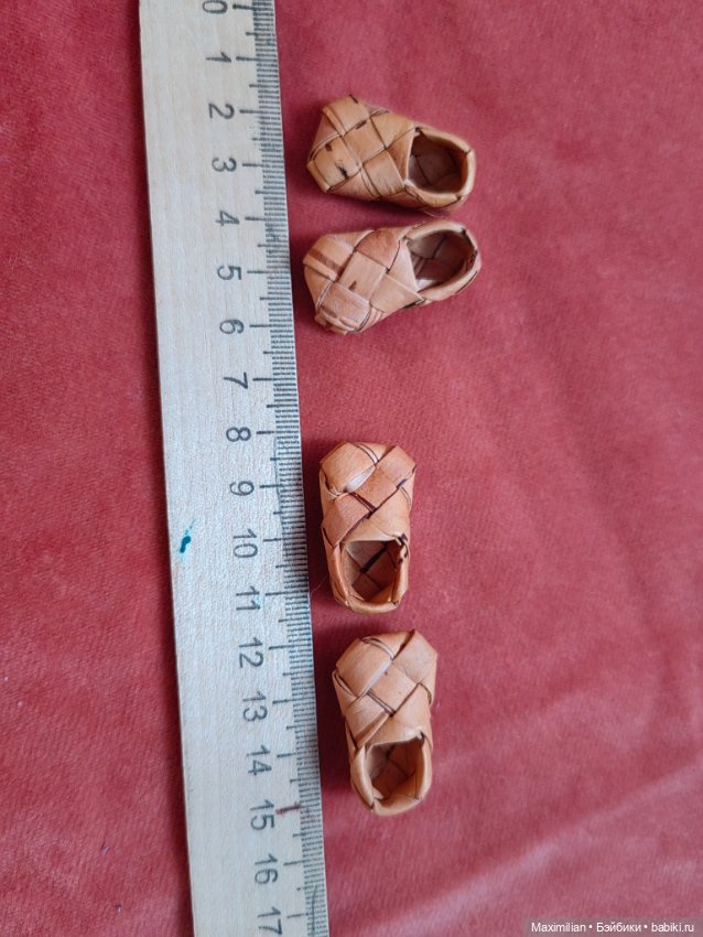 Лапти на куклу — Обувь для кукол (фото 3)