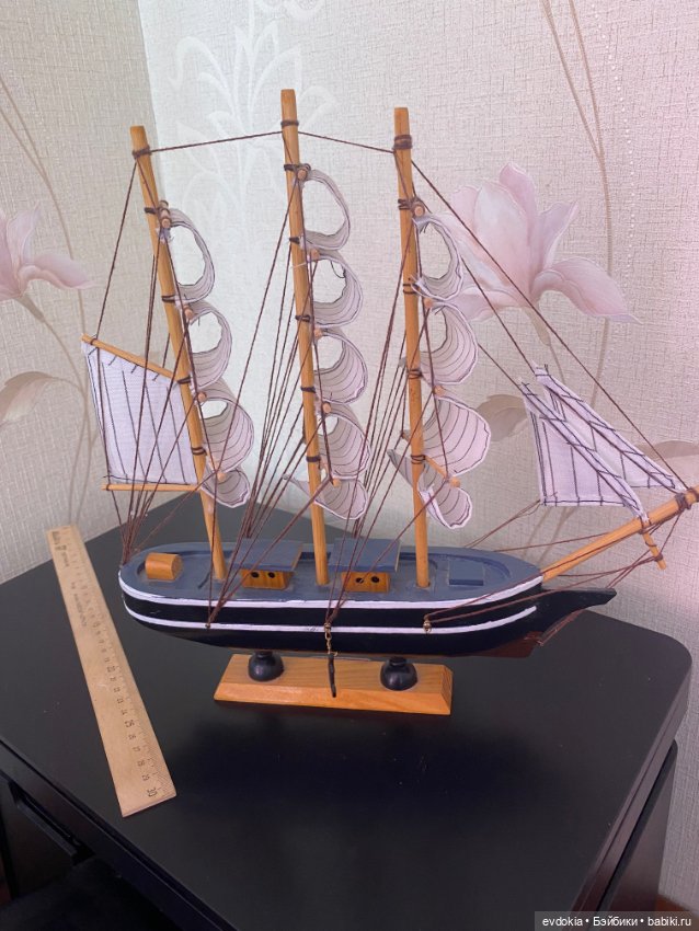 Кораблик — Аксессуары для кукольных фотосессий (фото 2)