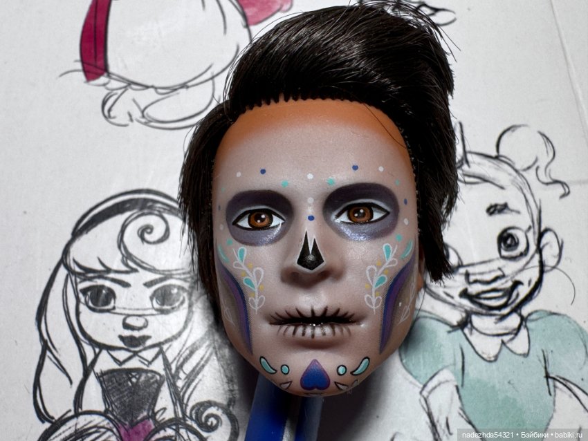 Голова Кена Диа де Муэртос 2022 год