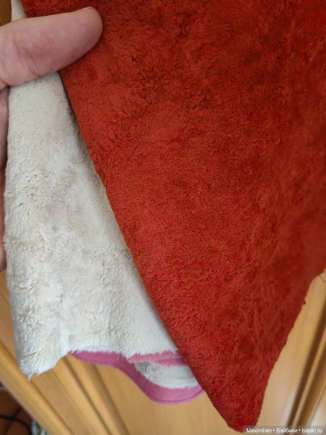 Плюш винтажный матовый для Тедди мишек (фото 6)