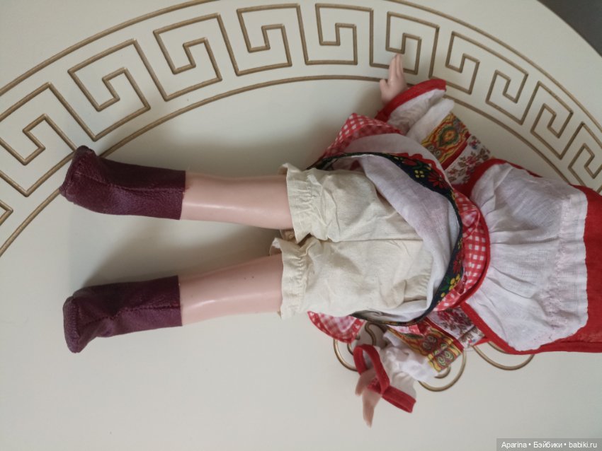 Кукла в национальном костюме 70 ые годы (фото 8)