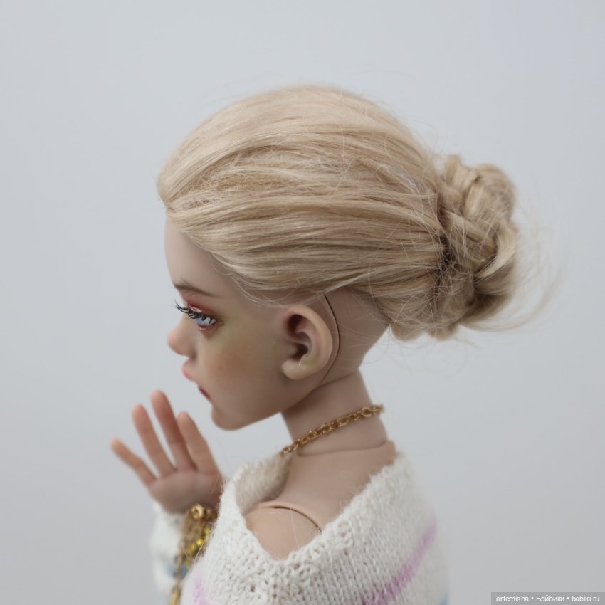 Парик на ОГ 11,5см — Парики для BJD (фото 2)