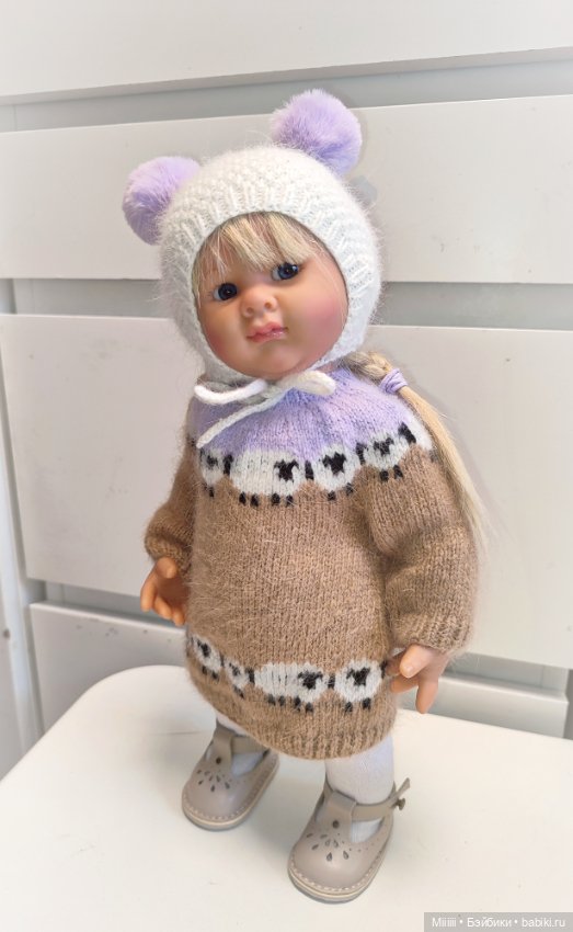 Комплект одежды Овечки 3 для кукол Вихтель Wichtel (фото 3)