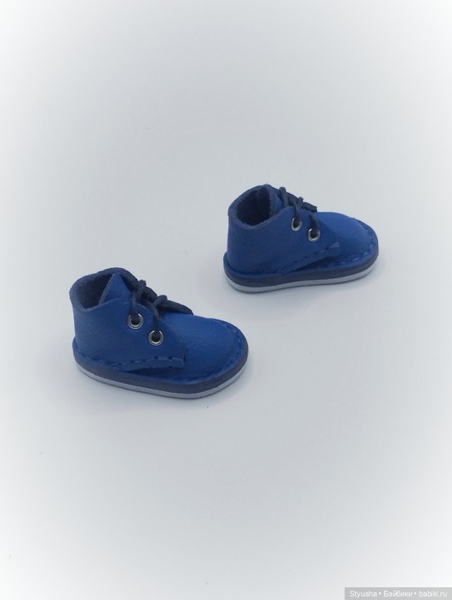 Kruselings ботинки для кукол Крузелингс ярко-синего цвета (фото 3)