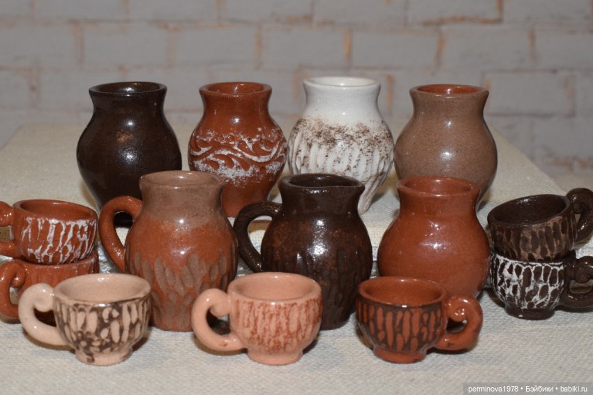 Керамика 1 к 6 — Посуда для кукол (фото 4)