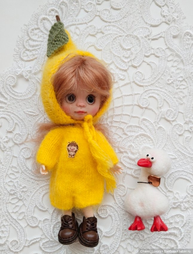 Обитсу 11 с Гусиком — Авторские куклы