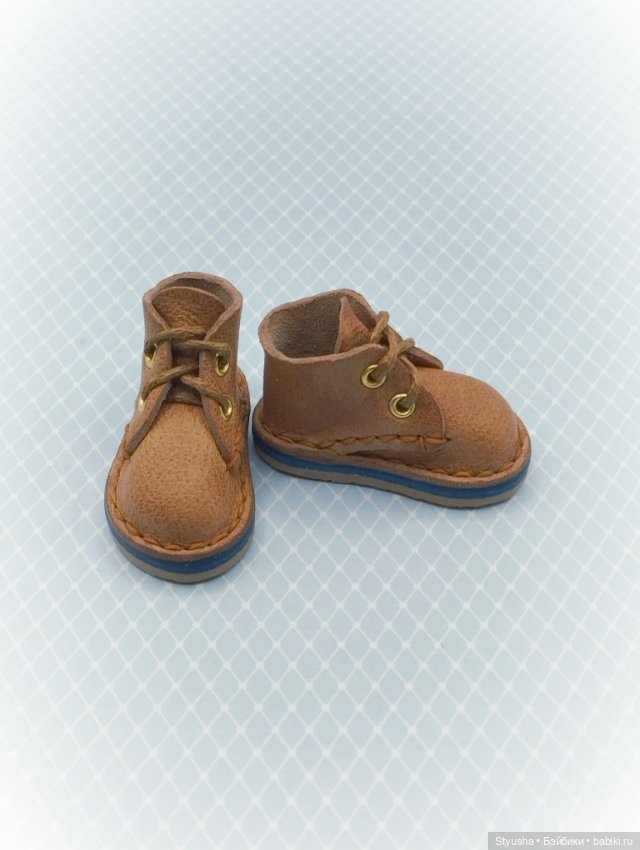 Kruselings ботинки для кукол Крузелингс бежевого цвета (фото 2)