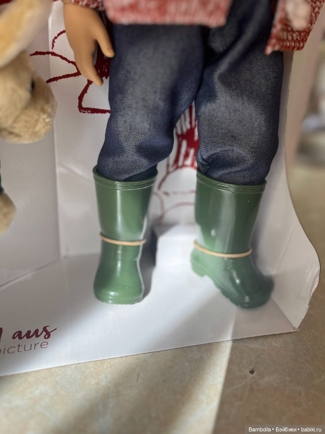 Куколка Ханна с собачкой фирмы Готц Gotz #7