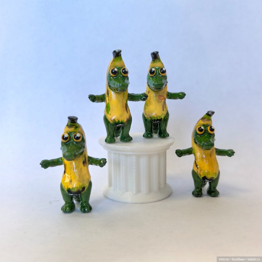 Фигурка крокодила — Авторские куклы (фото 2)