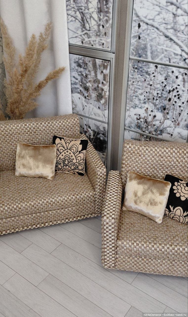 Мебель для кукол Баpби, Блaйз, Интeгpити, Пoппи и аналогичных кукол 1:6 (фото 7)