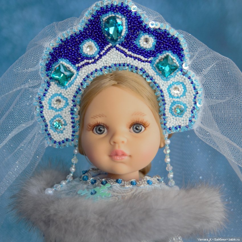 Комплект "Снегурочка" для Paola Reina 32 см (фото 5)