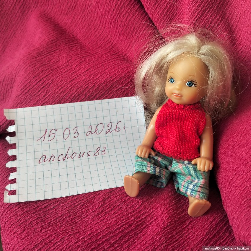 Маленькая куколка (типа ребенка Барби) (фото 2)