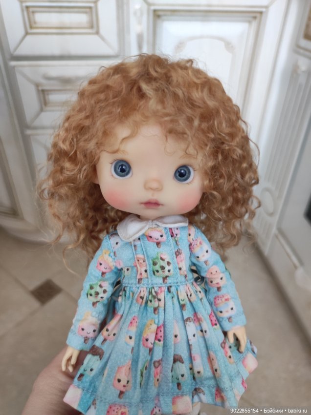 Продам очень красивый паричок из локонов козочки на Монст (фото 4)