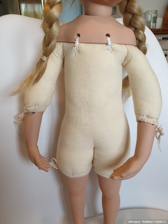 Фарфоровая кукла с молдом Дианы Эффнер (фото 7)