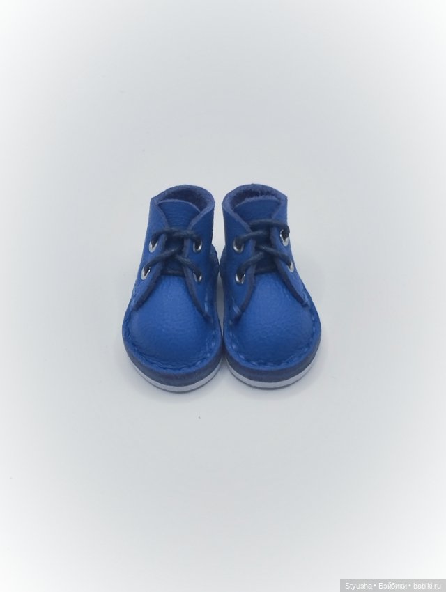 Kruselings ботинки для кукол Крузелингс ярко-синего цвета