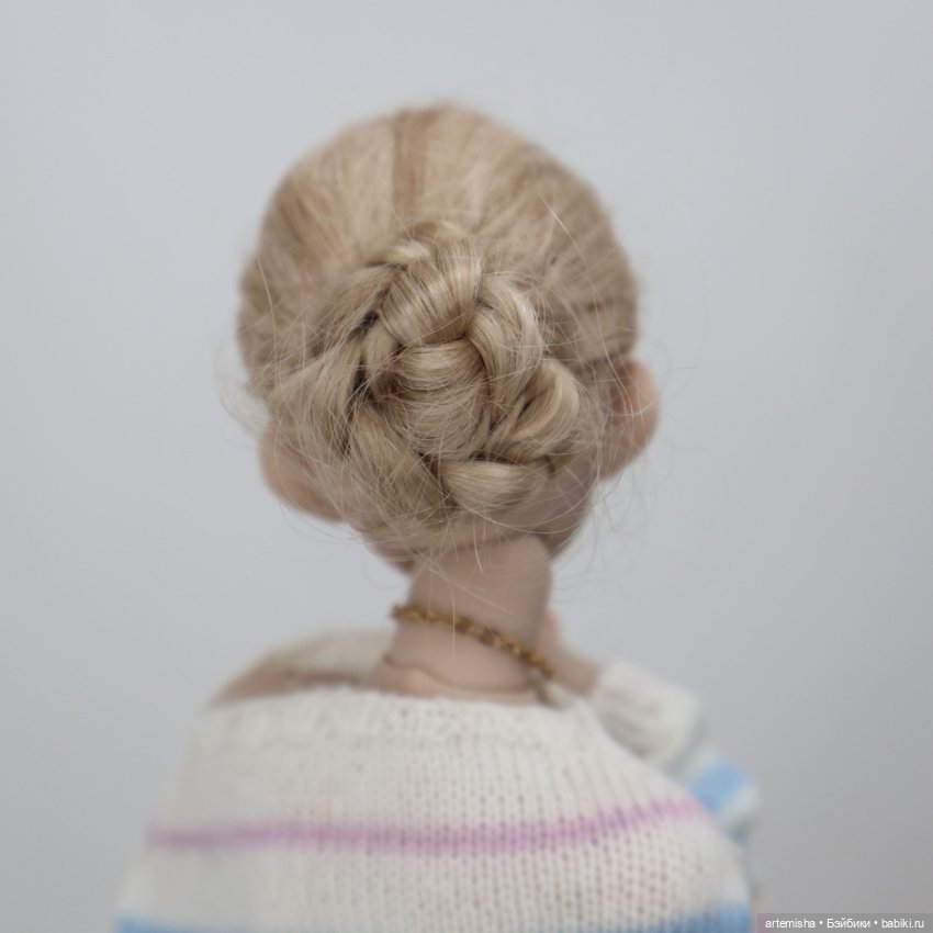 Парик на ОГ 11,5см — Парики для BJD (фото 3)