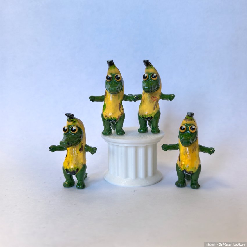 Фигурка крокодила — Авторские куклы