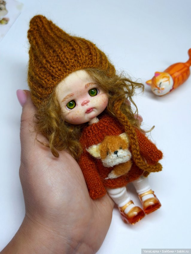 Малышка ob11 — Авторские куклы (фото 4)