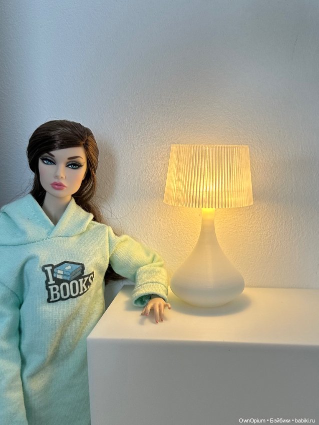 Лампа 1/6 (полупрозрачный абажур) (фото 2)