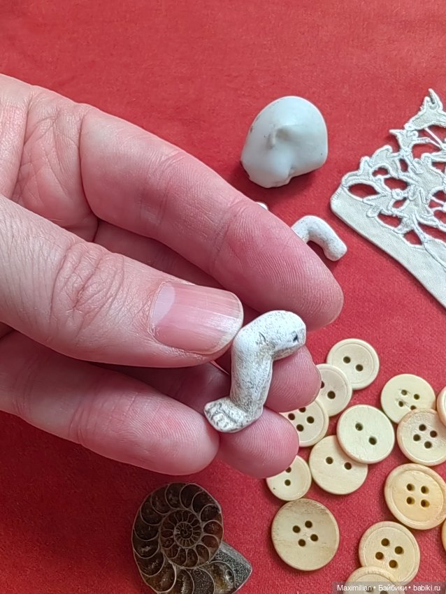 Антикварный набор для создания теддидолл (фото 7)