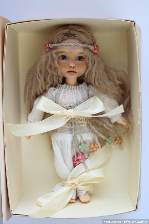 Авторская куколка Селена 13см