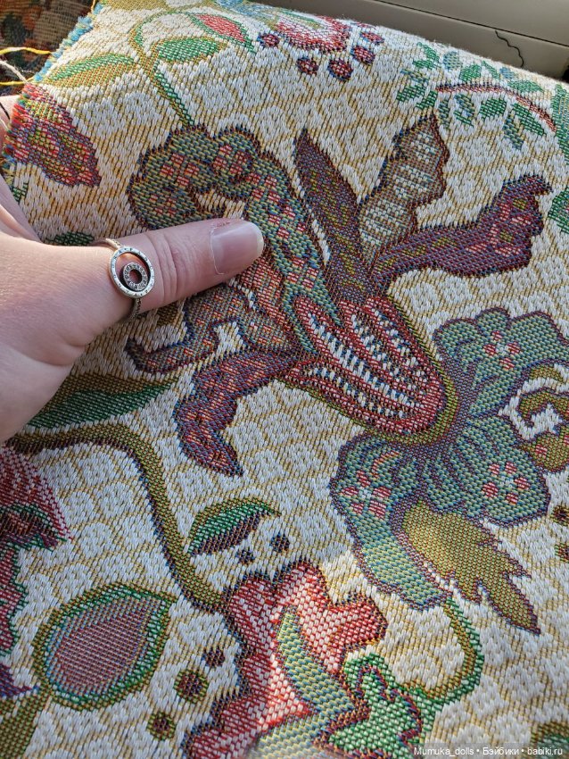 Ткань гобелен 2 вида лотом (фото 3)